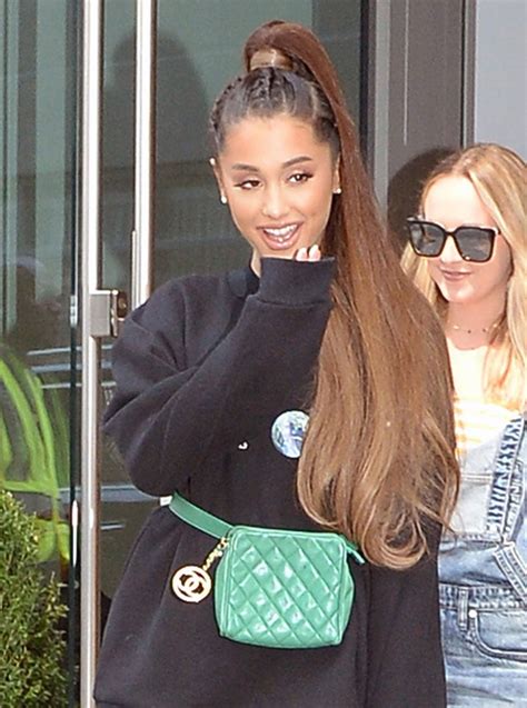 ariana grande bags chanel|vintage Chanel belt bag.